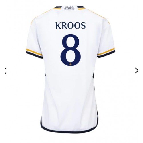 Maillot de foot Real Madrid Toni Kroos #8 Domicile Femmes 2023-24 Manches Courte